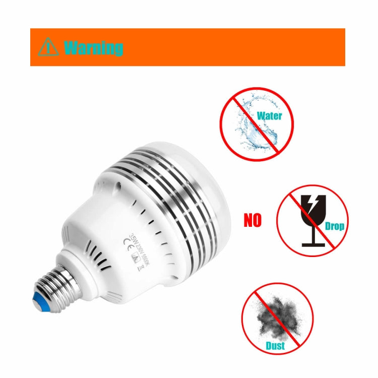 MANTOO PGL35 35W 230V 5500K 3900LM LED Light Bulb for Photography Lighting - LED Blubs & Tubes by MANTOO | Online Shopping UK | buy2fix