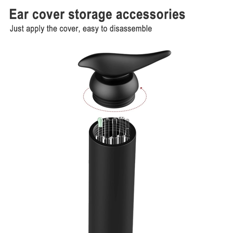 T1 Portable Smart Visual Earpick Earwax Removal Tool (Black) - Ear Care Tools by buy2fix | Online Shopping UK | buy2fix
