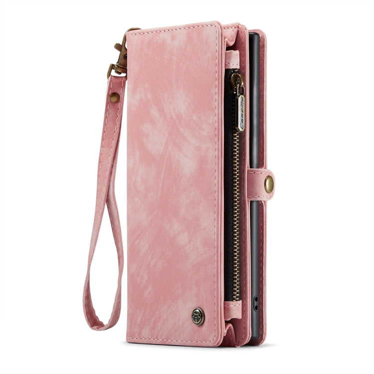 For Samsung Galaxy Note10+ CaseMe-008 Detachable Multifunctional Flip Leather Phone Case(Pink) - Galaxy Phone Cases by CaseMe | Online Shopping UK | buy2fix