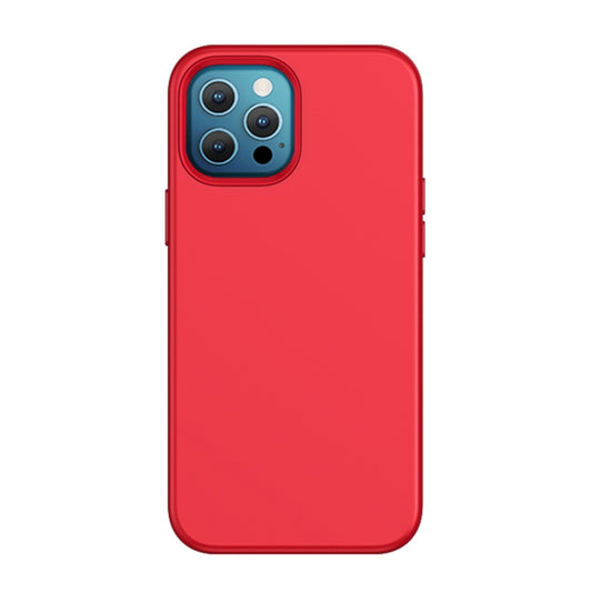 For iPhone 12 Pro Max TOTUDESIGN AA-159 Brilliant Series MagSafe Liquid Silicone Protective Case(Red) - iPhone 12 Pro Max Cases by TOTUDESIGN | Online Shopping UK | buy2fix