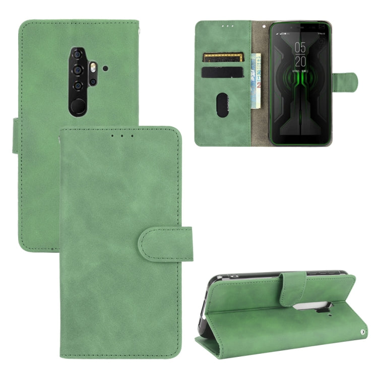 For Blackview BV6300 Pro Solid Color Skin Feel Magnetic Buckle Horizontal Flip Calf Texture PU Leather Case with Holder & Card Slots & Wallet(Green) - More Brand by buy2fix | Online Shopping UK | buy2fix