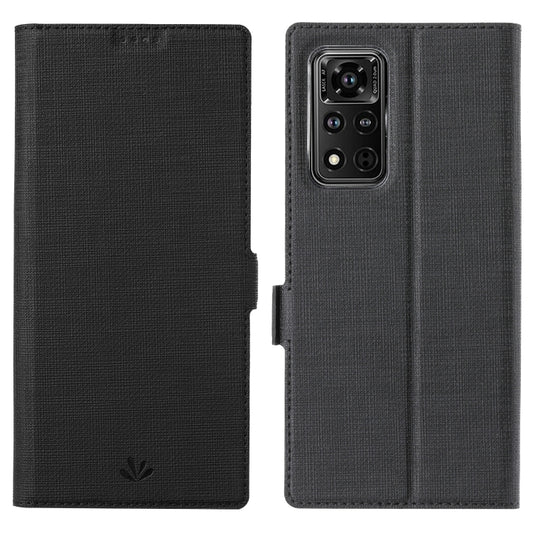 For Honor V40 5G ViLi K Series Shockproof TPU + PU Leather Magnetic Buckle Horizontal Flip Case with Card Slots & Wallet & Holder(Black) - Honor Cases by ViLi | Online Shopping UK | buy2fix