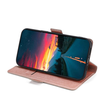 For Doogee X96 Pro Ultra-thin Voltage Side Buckle PU + TPU Horizontal Flip Leather Case with Holder & Card Slot(Rose Gold) - More Brand by buy2fix | Online Shopping UK | buy2fix