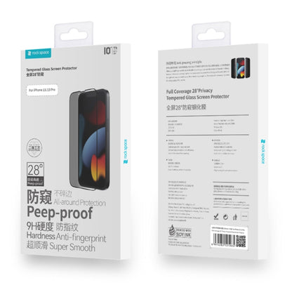 For iPhone 13 Pro Max ROCK SPACE 0.33mm Full Screen 28 Degrees Anti-peeping Tempered Glass Film - iPhone 13 Pro Max Tempered Glass by ROCK | Online Shopping UK | buy2fix