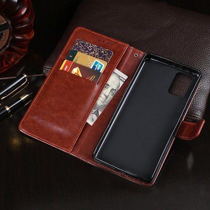 idewei Crazy Horse Texture Horizontal Flip Leather Case with Holder & Card Slots & Wallet For Doogee N40 Pro(Rose Red) - More Brand by idewei | Online Shopping UK | buy2fix