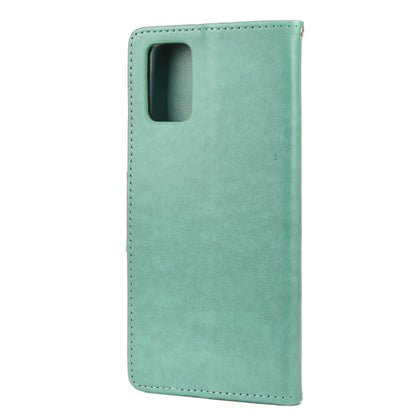 Butterfly Flower Pattern Horizontal Flip Leather Case with Holder & Card Slots & Wallet For Xiaomi Redmi 10(Green) - Xiaomi Cases by buy2fix | Online Shopping UK | buy2fix