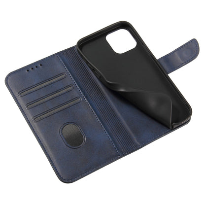 For iPhone 13 Pro Calf Texture Buckle Horizontal Flip Leather Case with Holder & Card Slots & Wallet (Blue) - iPhone 13 Pro Cases by buy2fix | Online Shopping UK | buy2fix