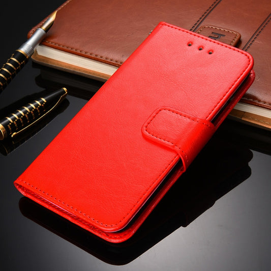 For Ulefone Note 10 Crystal Texture Horizontal Flip Leather Case with Holder & Card Slots & Wallet(Red) - Ulefone Cases by buy2fix | Online Shopping UK | buy2fix