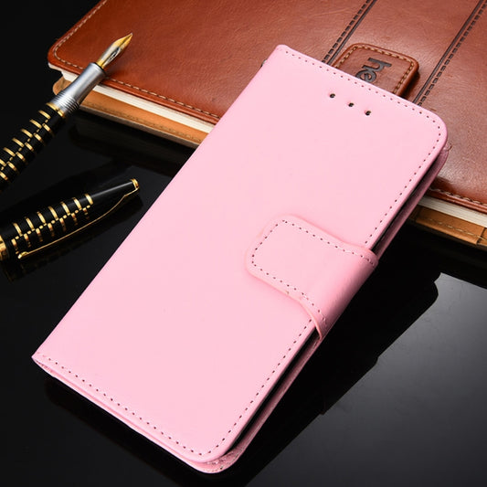 For Ulefone Note 10 Crystal Texture Horizontal Flip Leather Case with Holder & Card Slots & Wallet(Pink) - Ulefone Cases by buy2fix | Online Shopping UK | buy2fix