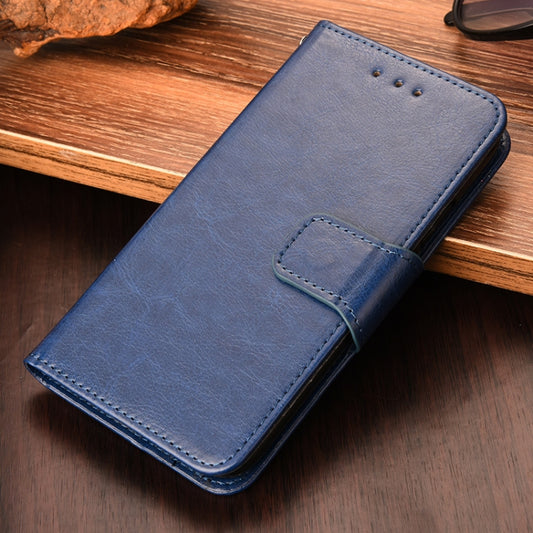 For Ulefone Note 10 Crystal Texture Horizontal Flip Leather Case with Holder & Card Slots & Wallet(Royal Blue) - Ulefone Cases by buy2fix | Online Shopping UK | buy2fix