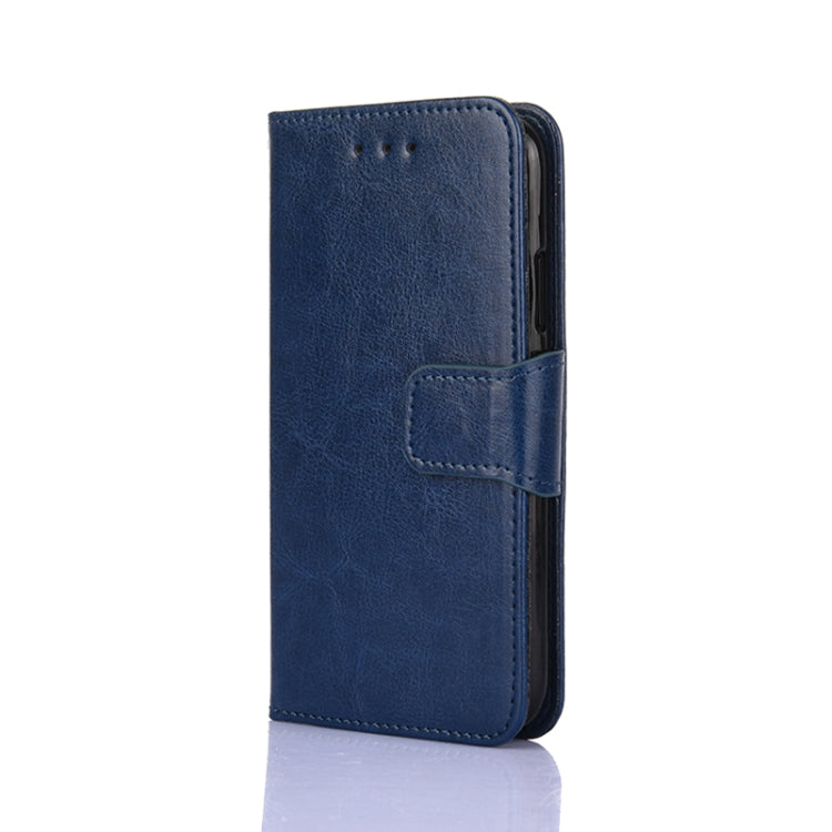 For Nokia 2.4 Crystal Texture Horizontal Flip Leather Case with Holder & Card Slots & Wallet(Royal Blue) - Nokia Cases by buy2fix | Online Shopping UK | buy2fix
