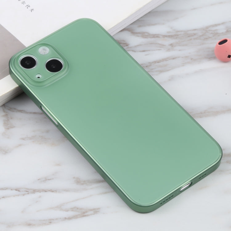 For iPhone 13 Camera Precision Hole PP Protective Case(Green) - iPhone 13 Cases by buy2fix | Online Shopping UK | buy2fix