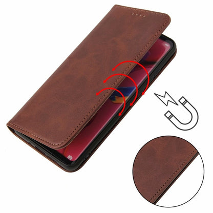 For Xiaomi Redmi 9C Calf Texture Magnetic Horizontal Flip Leather Case with Holder & Card Slots & Wallet(Brown) - Xiaomi Cases by buy2fix | Online Shopping UK | buy2fix