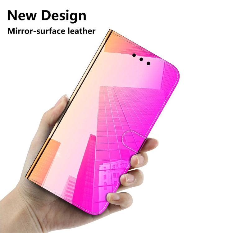 For Xiaomi Mi CC9e / A3 Imitated Mirror Surface Horizontal Flip Leather Case with Holder & Card Slots & Wallet & Lanyard(Gradient Color) - Xiaomi Cases by buy2fix | Online Shopping UK | buy2fix