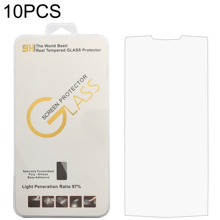 10 PCS 0.26mm 9H 2.5D Tempered Glass Film For Doogee N100 - For Doogee by buy2fix | Online Shopping UK | buy2fix