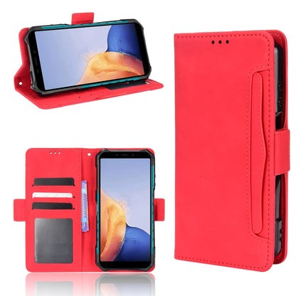 For Ulefone Armor X9 Skin Feel Calf Pattern Leather Phone Case(Red) - Ulefone Cases by buy2fix | Online Shopping UK | buy2fix