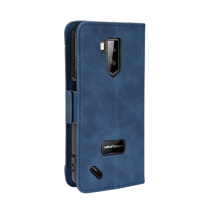 For Ulefone Armor X9 Skin Feel Calf Pattern Leather Phone Case(Blue) - Ulefone Cases by buy2fix | Online Shopping UK | buy2fix