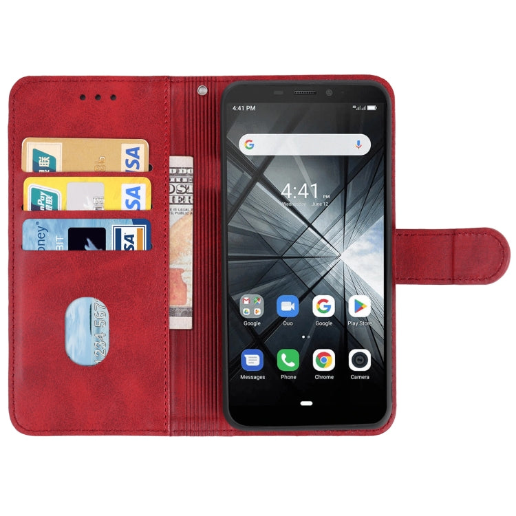 Leather Phone Case For Ulefone Armor X5(Red) - Ulefone Cases by buy2fix | Online Shopping UK | buy2fix