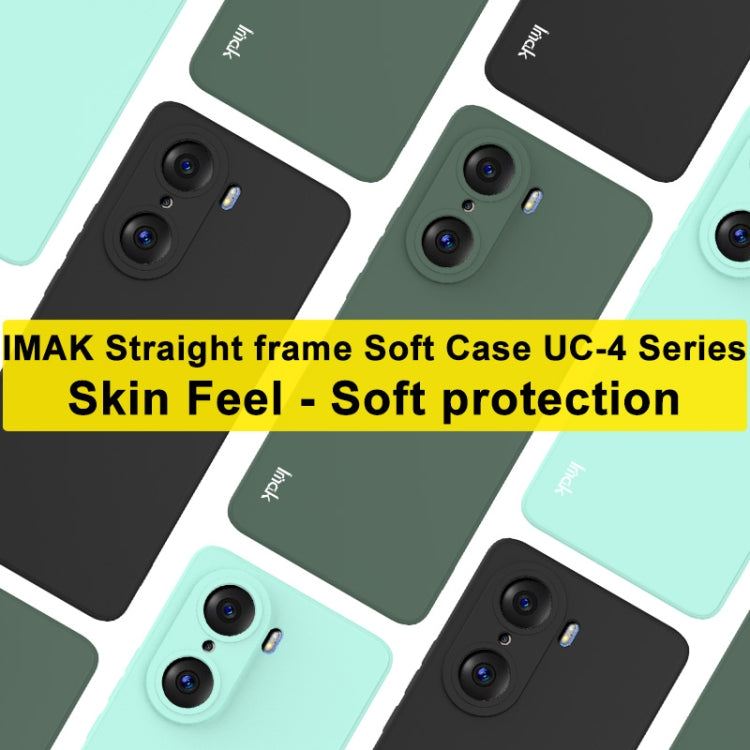 For Honor 60 Pro 5G imak UC-4 Series Straight Edge TPU Soft Protective Case(Black) - Honor Cases by imak | Online Shopping UK | buy2fix