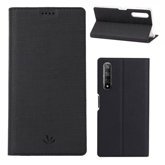 For Huawei Honor 9X Pro & Honor 9X & Y9s ViLi Magnet Horizontal Flip Shockproof TPU + PU Leather Protective Case  Card Slot & Holder(Black) - Honor Cases by ViLi | Online Shopping UK | buy2fix