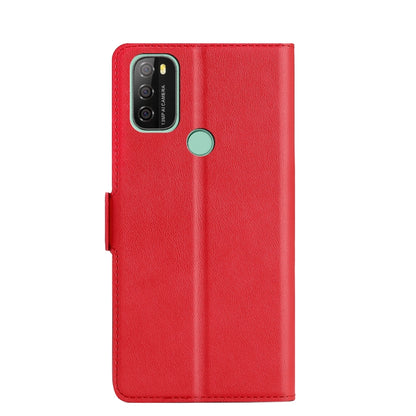 For Blackview A70 Ultra-thin Voltage Side Buckle PU + TPU Leather Phone Case(Red) - More Brand by buy2fix | Online Shopping UK | buy2fix