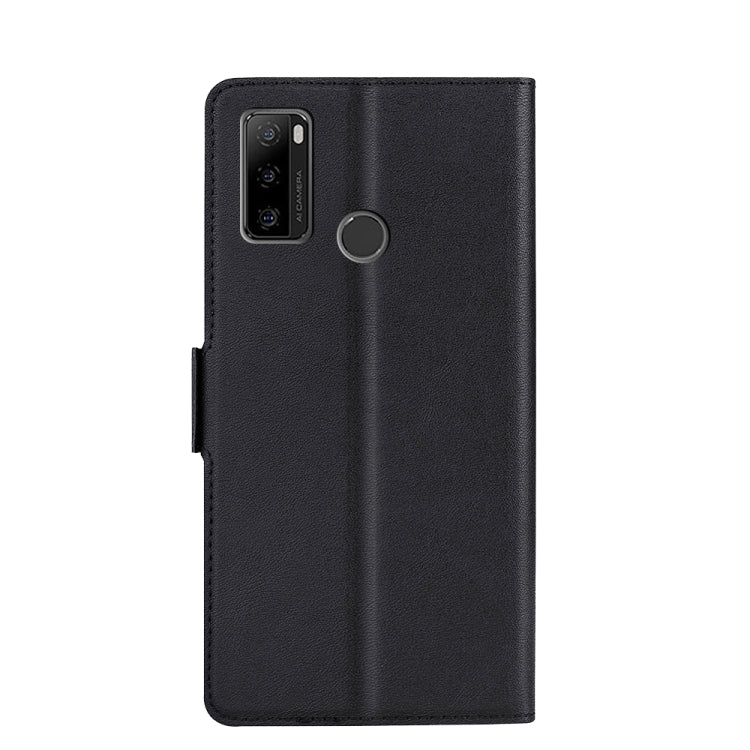 For Ulefone Note 10 Ultra-thin Voltage Side Buckle PU + TPU Leather Phone Case(Black) - Ulefone Cases by buy2fix | Online Shopping UK | buy2fix