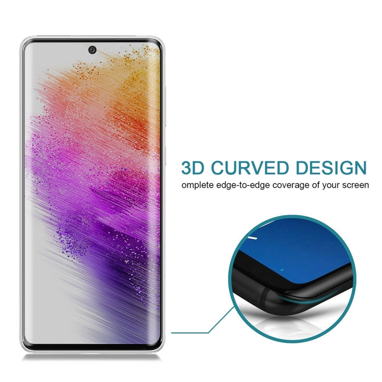 Full Cover Anti-peeping Tempered Glass Film For Samsung Galaxy A73 5G - Galaxy Tempered Glass by buy2fix | Online Shopping UK | buy2fix