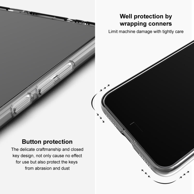 For Xiaomi Black Shark 5 IMAK UX-5 Series Transparent TPU Phone Case(Transparent) - Xiaomi Cases by imak | Online Shopping UK | buy2fix