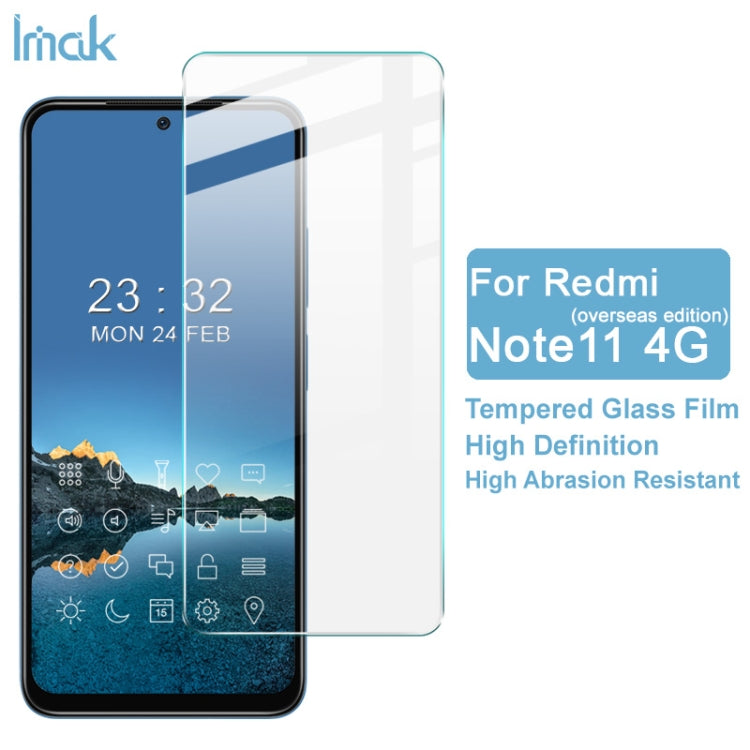 For Xiaomi Redmi Note11 4G IMAK H Series Tempered Glass Film -  by imak | Online Shopping UK | buy2fix