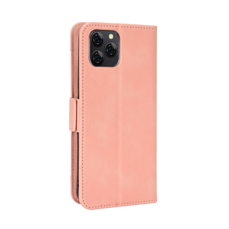 For Blackview A95 Skin Feel Calf Texture Card Slots Leather Phone Case(Pink) - More Brand by buy2fix | Online Shopping UK | buy2fix