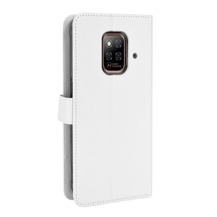 For Ulefone Power Armor 14 / 14 Pro Diamond Texture Leather Phone Case(White) - Ulefone Cases by buy2fix | Online Shopping UK | buy2fix