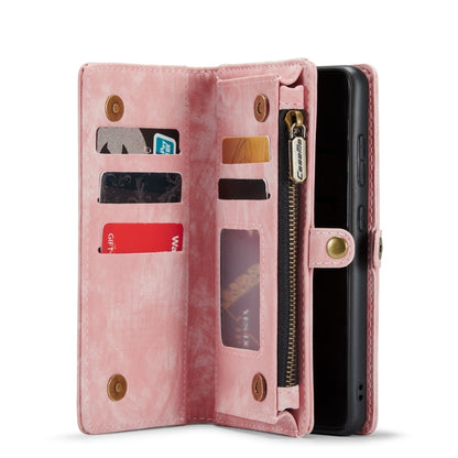 For Samsung Galaxy S20 Plus CaseMe Detachable Multifunctional Horizontal Flip Leather Case, with Card Slot & Holder & Zipper Wallet & Photo Frame (Pink) - Galaxy Phone Cases by CaseMe | Online Shopping UK | buy2fix