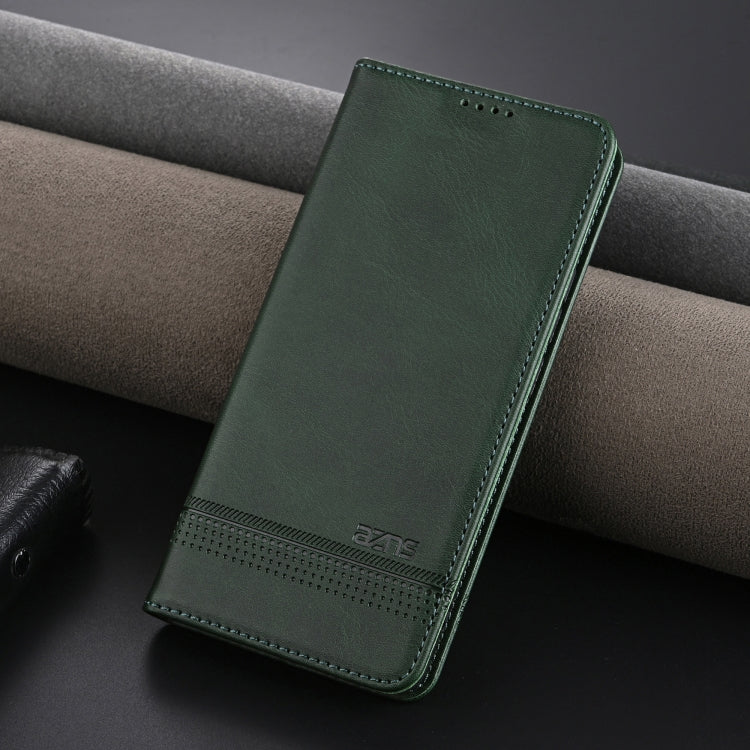 For vivo X100 Ultra AZNS Magnetic Calf Texture Leather Phone Case(Dark Green) - vivo Cases by AZNS | Online Shopping UK | buy2fix