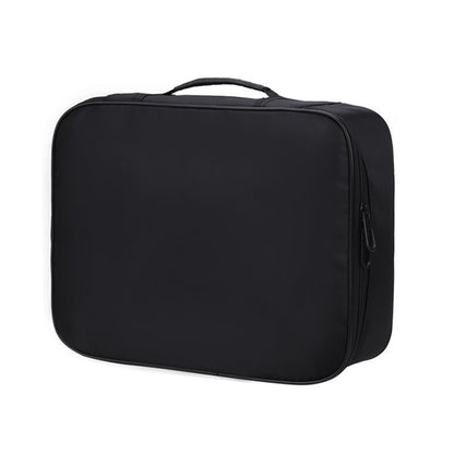 Multifunctional Thickened Large-capacity Document Storage Bag, Specification:Three Layers with Card Slot(Black) - Digital Storage Bag by buy2fix | Online Shopping UK | buy2fix