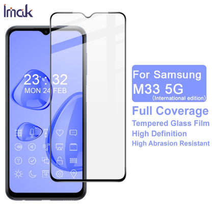 For Samsung Galaxy M33 5G International Edition IMAK 9H Surface Hardness Full Screen Tempered Glass Film Pro+ Series - Galaxy Tempered Glass by imak | Online Shopping UK | buy2fix