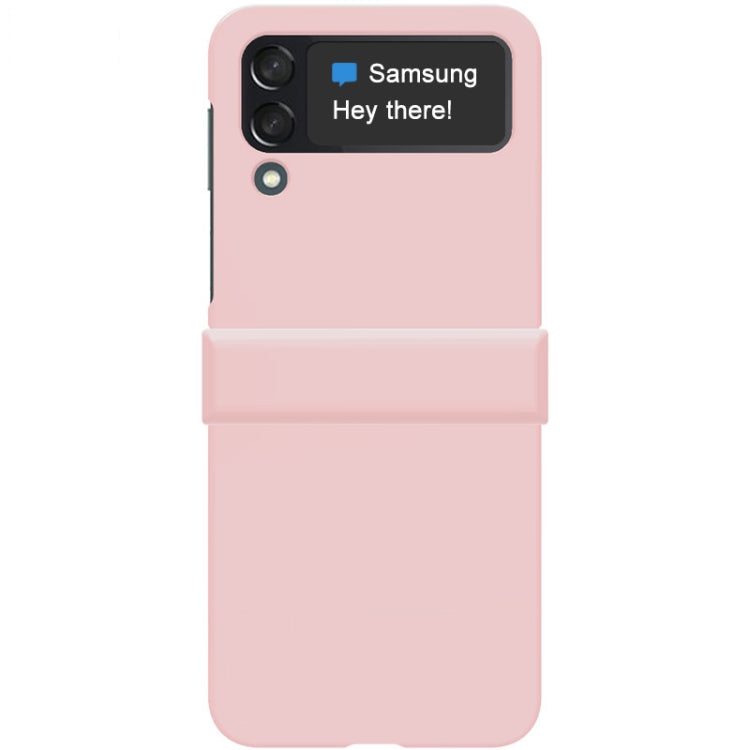 For Samsung Galaxy Z Flip3 5G IMAK JS-3 Series Colorful PC Case(Pink) - Galaxy Phone Cases by imak | Online Shopping UK | buy2fix