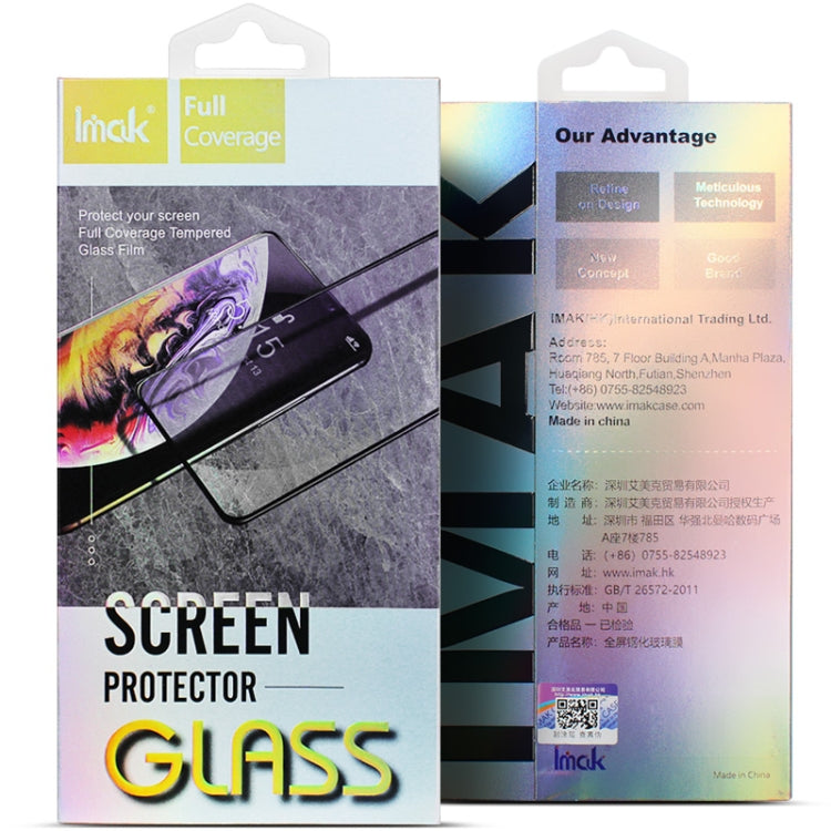 imak 9H Full Screen Tempered Glass Film Pro+ Series For Realme C30 4G / V20 5G - Realme Tempered Glass by imak | Online Shopping UK | buy2fix