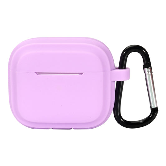 For AirPods Pro 2 Striped Shockproof Earphone Case(Light Purple) - For AirPods Pro 2 by buy2fix | Online Shopping UK | buy2fix