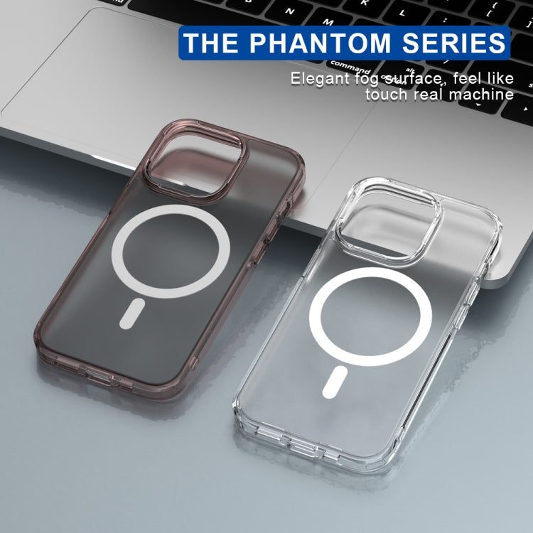 For iPhone 13 Phantom TPU + PC Magsafe Phone Case(Transparent) - iPhone 13 Cases by buy2fix | Online Shopping UK | buy2fix