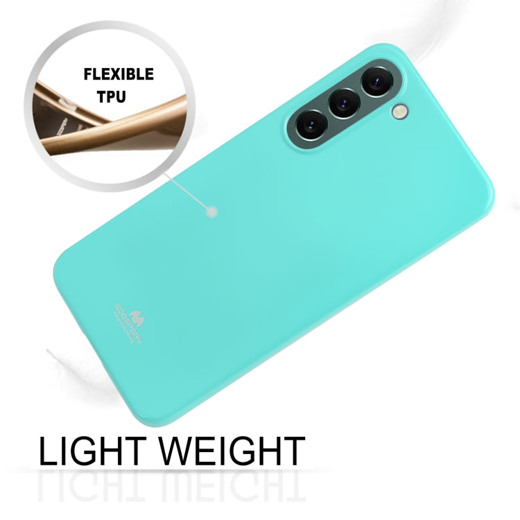 For Samsung Galaxy S23+ 5G GOOSPERY PEARL JELLY Shockproof TPU Phone Case(Mint Green) - Galaxy S23+ 5G Cases by GOOSPERY | Online Shopping UK | buy2fix