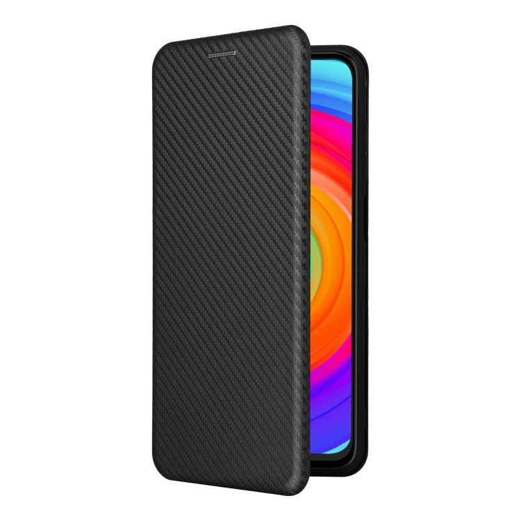 For Ulefone Note 14 Carbon Fiber Texture Flip Leather Phone Case(Black) - Ulefone Cases by buy2fix | Online Shopping UK | buy2fix