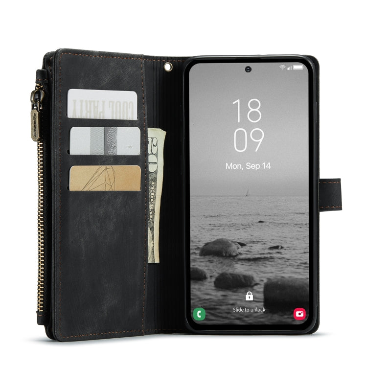 For Samsung Galaxy A54 CaseMe C30 Multifunctional Phone Leather Phone Case(Black) - Galaxy Phone Cases by CaseMe | Online Shopping UK | buy2fix