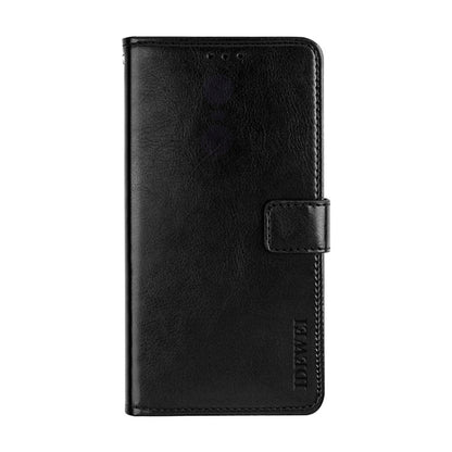 For Blackview A60 Pro idewei Crazy Horse Texture Horizontal Flip Leather Case with Holder & Card Slots & Wallet(Black) - More Brand by idewei | Online Shopping UK | buy2fix