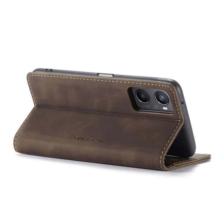 CaseMe 013 Multifunctional Horizontal Flip Leather Phone Case For OPPO A96 4G / A36 4G／A76 4G／K10 4G ／Realme 9i 4G (Coffee) - OPPO Cases by CaseMe | Online Shopping UK | buy2fix