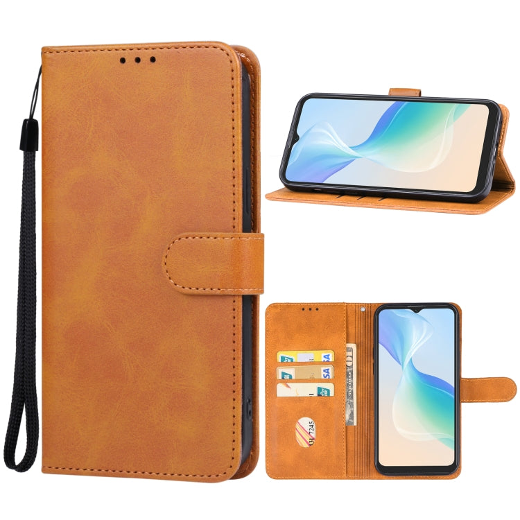 For Blackview Oscal C30 / C30 Pro Leather Phone Case(Brown) - More Brand by buy2fix | Online Shopping UK | buy2fix