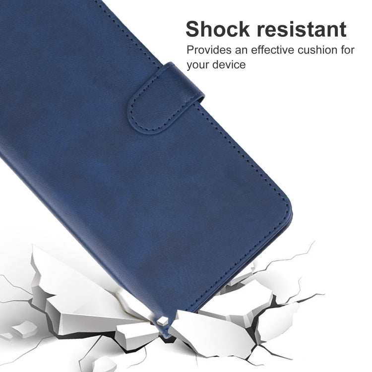 For DOOGEE N50 Leather Phone Case(Blue) - Doogee Cases by buy2fix | Online Shopping UK | buy2fix