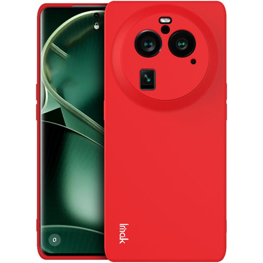 For OPPO Find X6 Pro 5G imak UC-4 Series Straight Edge TPU Phone Case(Red) - OPPO Cases by imak | Online Shopping UK | buy2fix