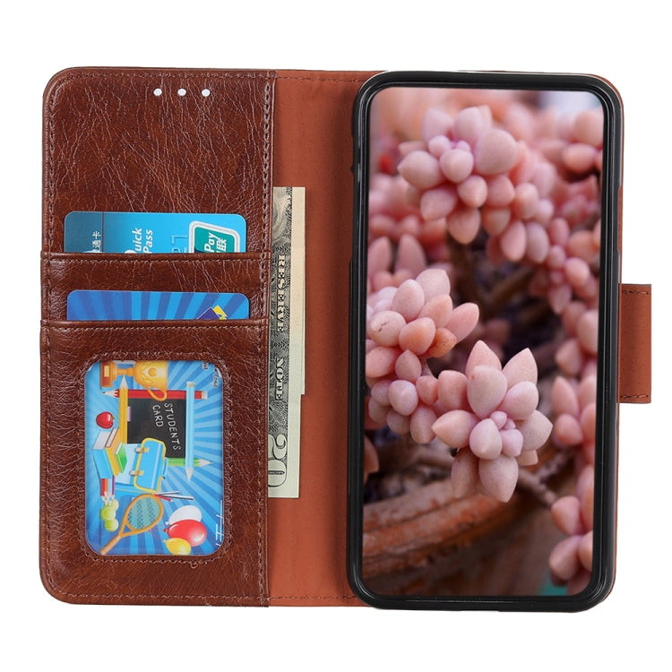 For Xiaomi Redmi K70E / POCO X6 Pro Nappa Texture Horizontal Flip Leather Phone Case(Brown) - K70E Cases by buy2fix | Online Shopping UK | buy2fix