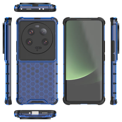 For Xiaomi 13 Ultra Shockproof Honeycomb PC + TPU Phone Case(Blue) - 13 Ultra Cases by buy2fix | Online Shopping UK | buy2fix