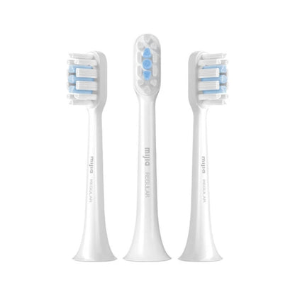 Original Xiaomi Mijia 3pcs Brush Head Standard Type for Sonic Electric Toothbrush T301 / T302(White) - Replacement Brush Heads by Xiaomi | Online Shopping UK | buy2fix